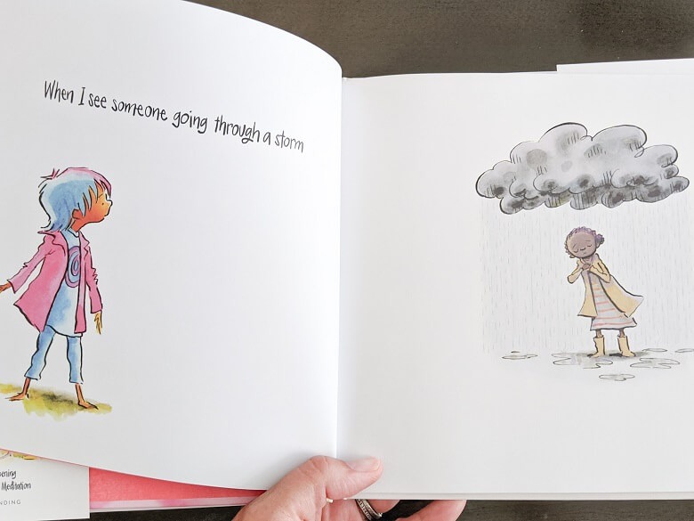 A page from the book I Am Love—A Book of Compassion