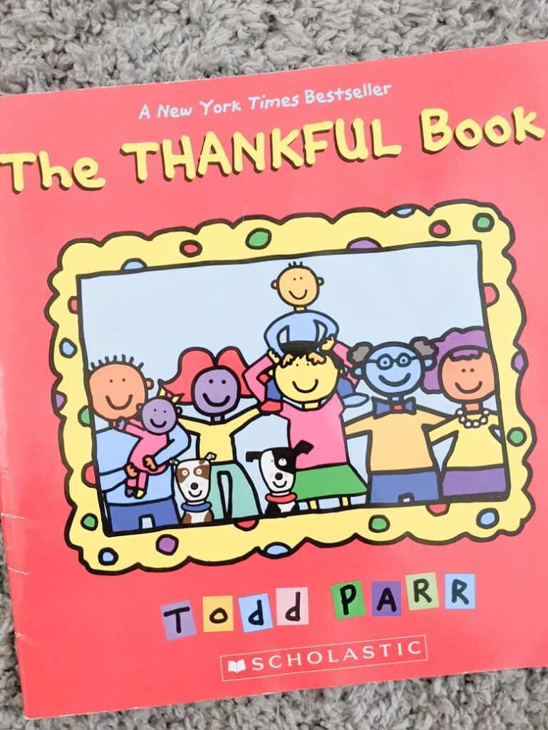 An image of The Thankful Book by Todd Parr
