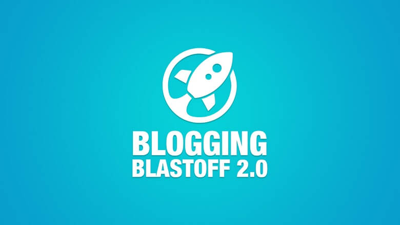 An image for the Blogging Blastoff 2.0 course