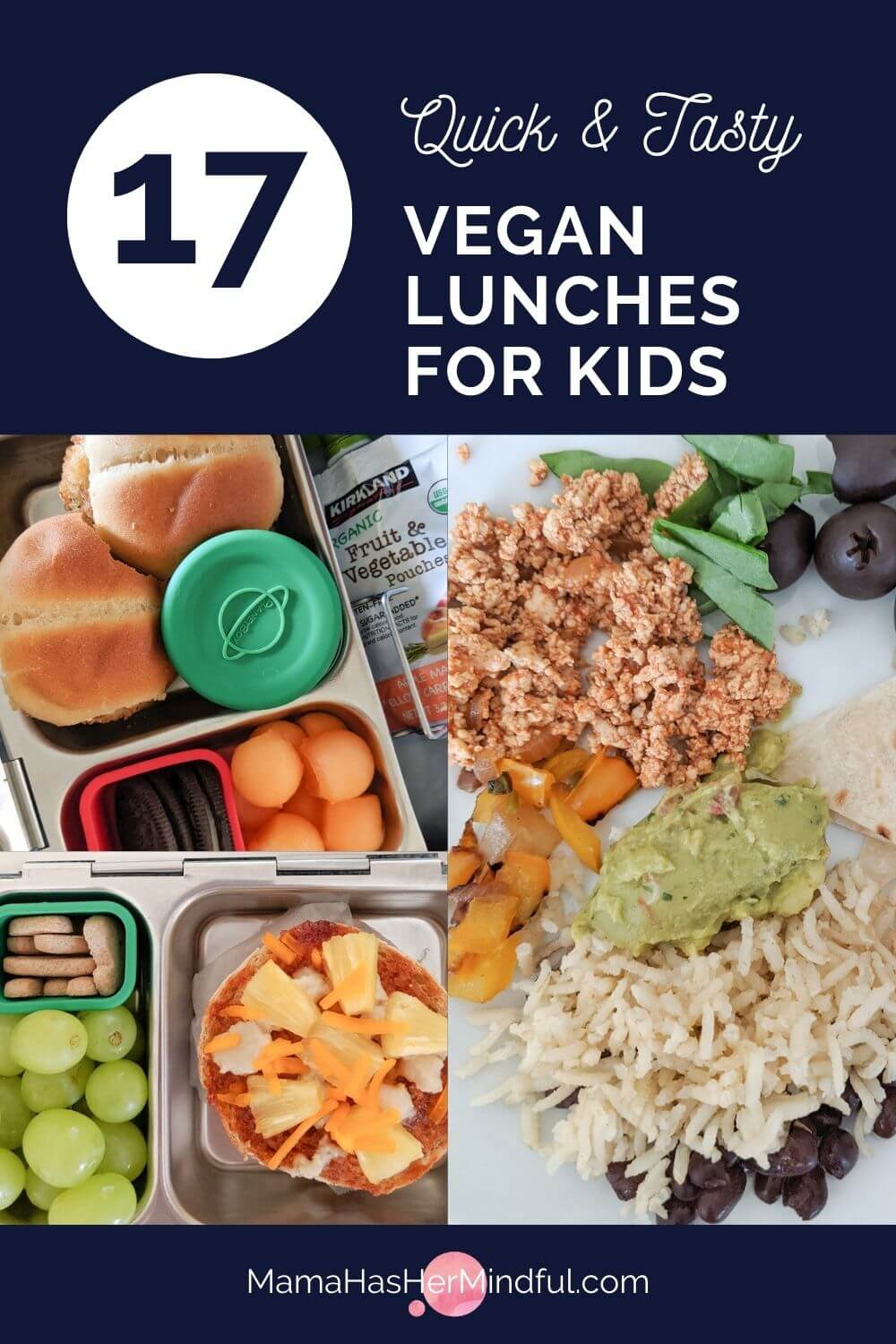 17 Quick & Tasty Vegan Lunches for Kids
